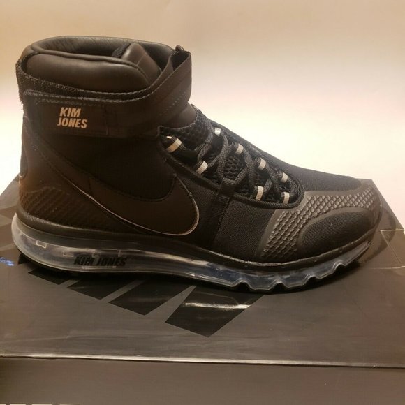 Nike Men's Air Max 360 High x Kim Jones Black - Picture 1 of 7